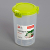Емкость для продуктов Fresco круглая 1,1л оливковая роща (9)
